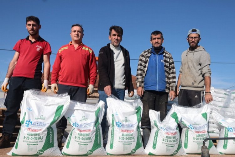 Kocaeli’de çiftçiye tohum ve gübre desteği