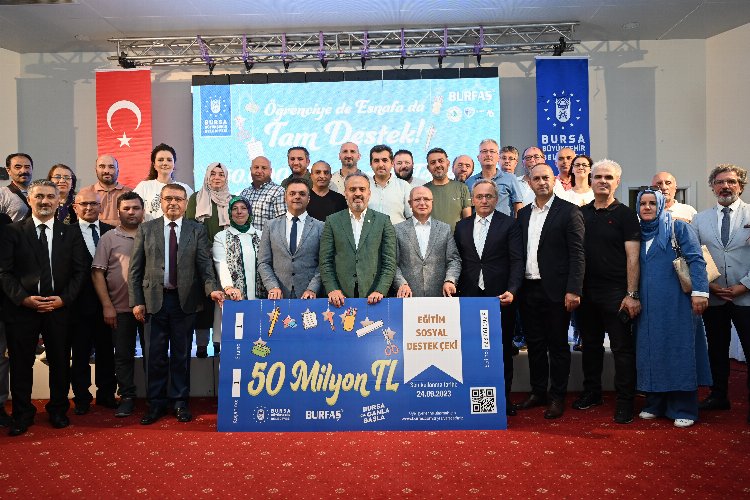 Bursa’dan eğitime 50 milyon TL’lik destek