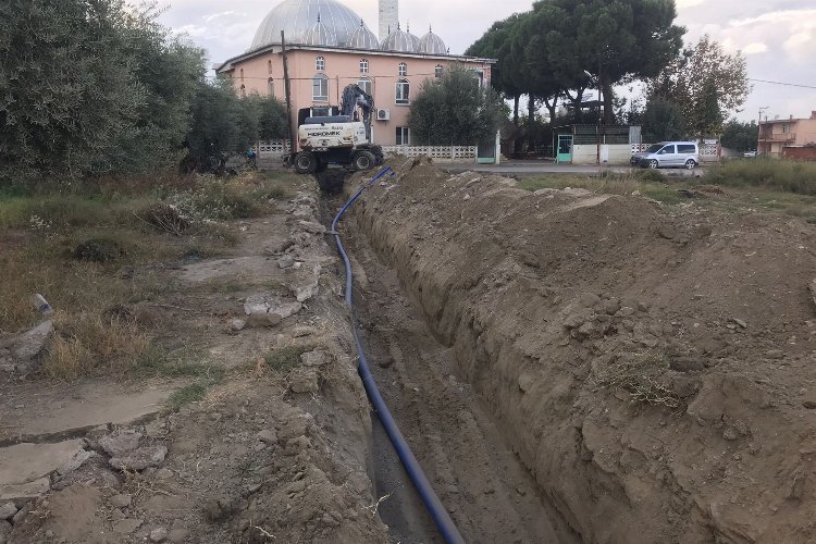 Manisa Salihli’de sanayinin içme suyu hattı yenileniyor